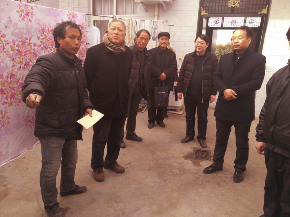 杨陵区政府副区长魏争谋慰问残疾人