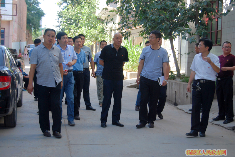 杨陵区召开国家卫生区复审迎检工作流动现场会