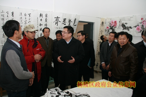 梁桂来我区调研文化建设工作