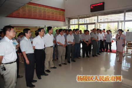 杨陵区委召开落实党风廉政建设主体责任现场推进会
