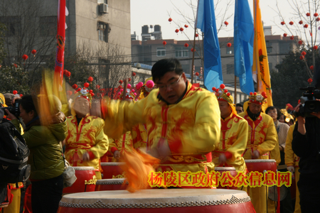 2012春节文化活动锣鼓专场如期举行