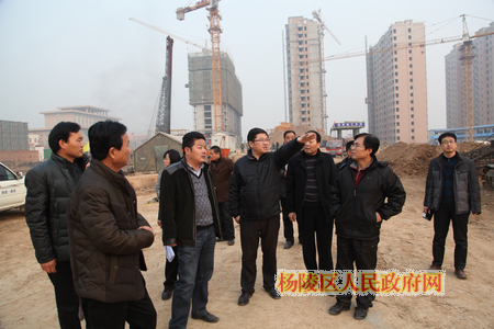 张启东检查我区重点建设项目进展情况