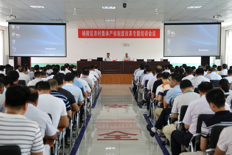 杨陵区召开农村集体产权制度改革专题培训会