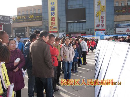 杨陵区举办2015年“春风行动”大型就业岗位选聘会
