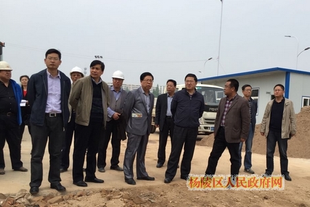 张启东调研我区重点建设项目