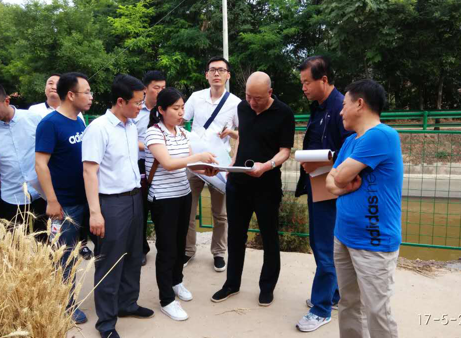 区级领导现场踏勘“十里陵湾”