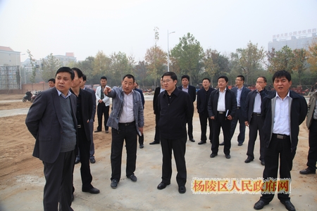 张启东检查农高会市场建设和环境卫生整治情况