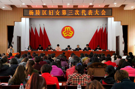杨陵区妇女第三次代表大会顺利召开