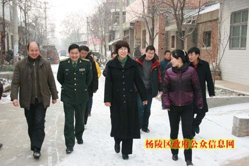 桑春果等区级领导慰问老干部和困难群众