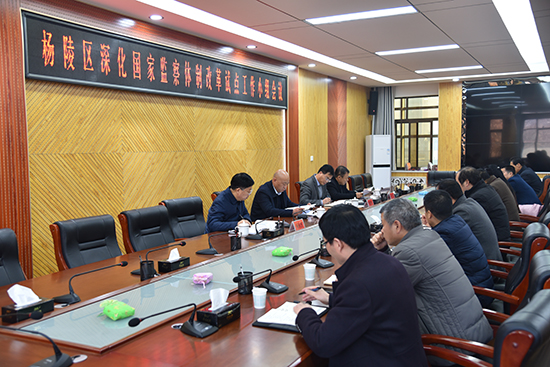 杨陵区召开深化国家监察体制改革试点工作小组会议