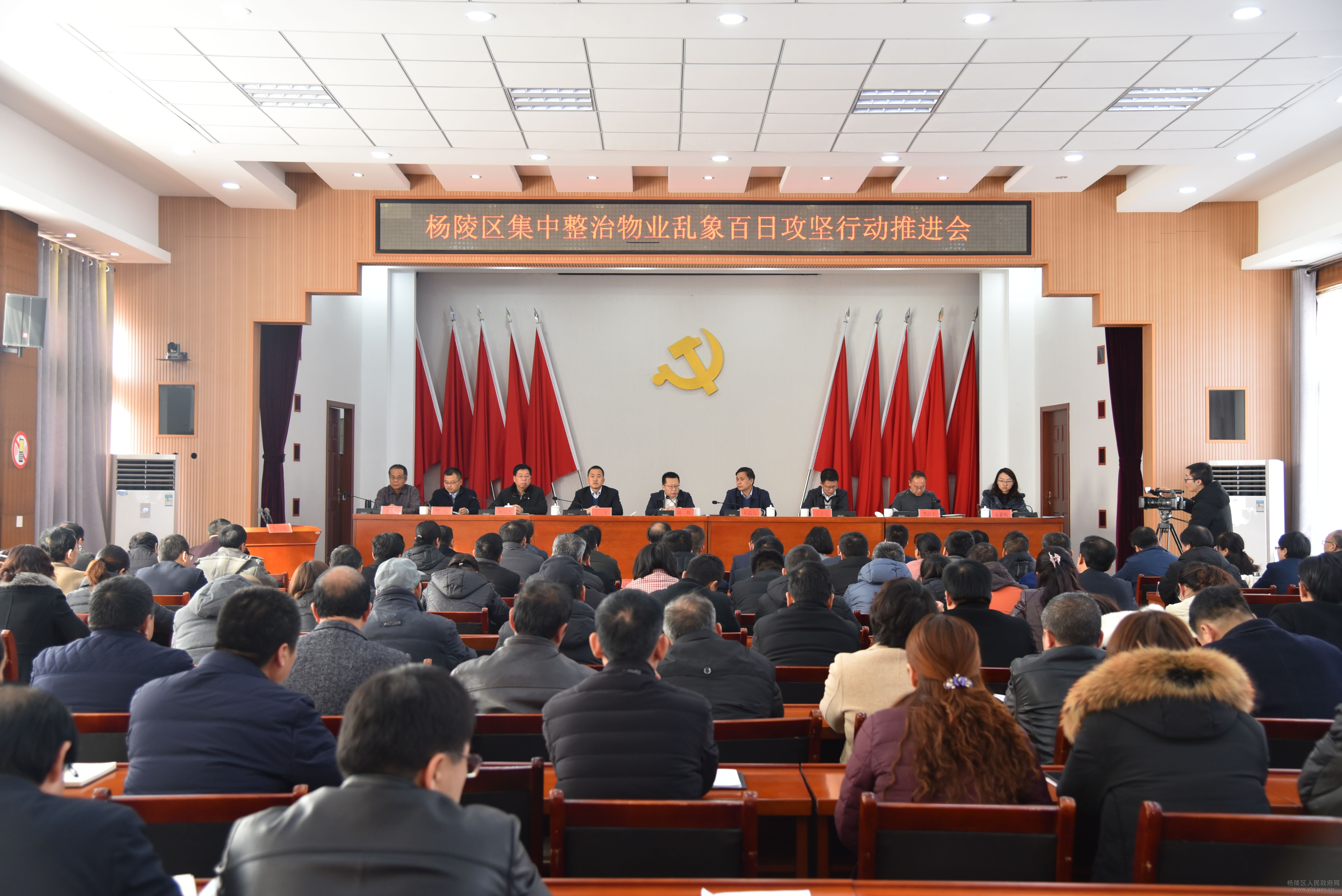 杨陵区召开集中整治物业乱象百日攻坚行动推进会