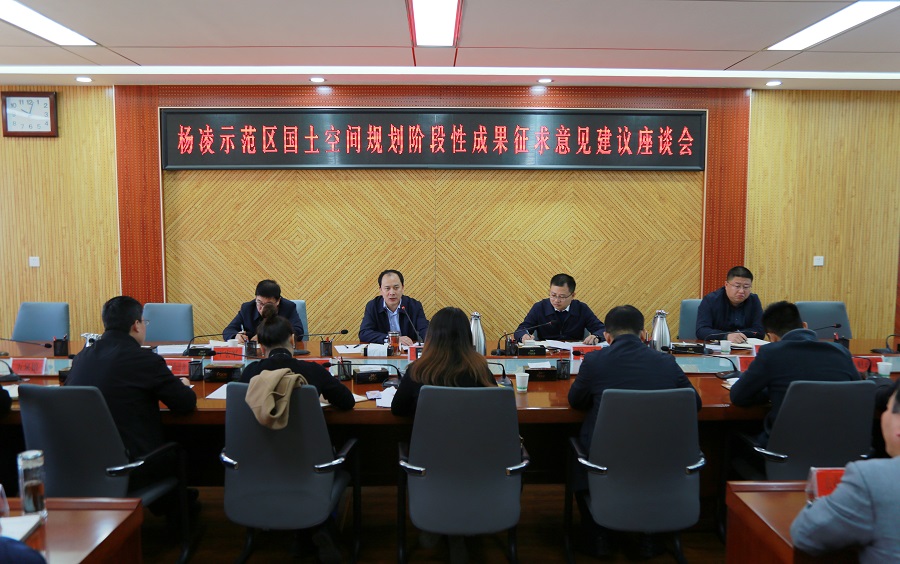 杨陵区召开国土空间规划阶段性成果征求意见建议座谈会