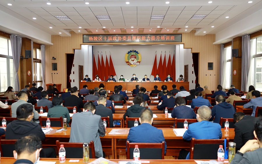 杨陵区政协举办委员履职能力提升培训班