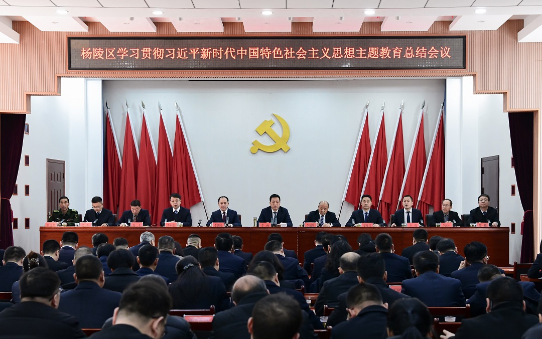杨陵区学习贯彻习近平新时代中国特色社会主义思想主题教育总结会议召开