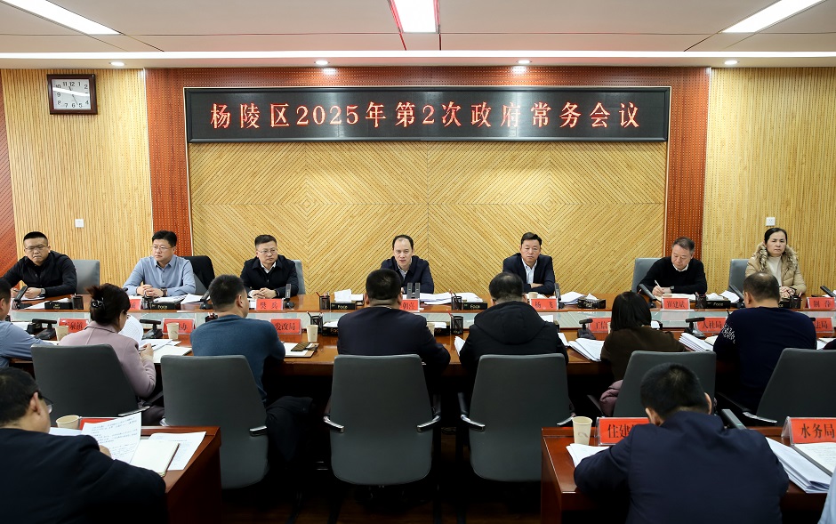李朝喜主持召开区政府2025年第2次常务会议