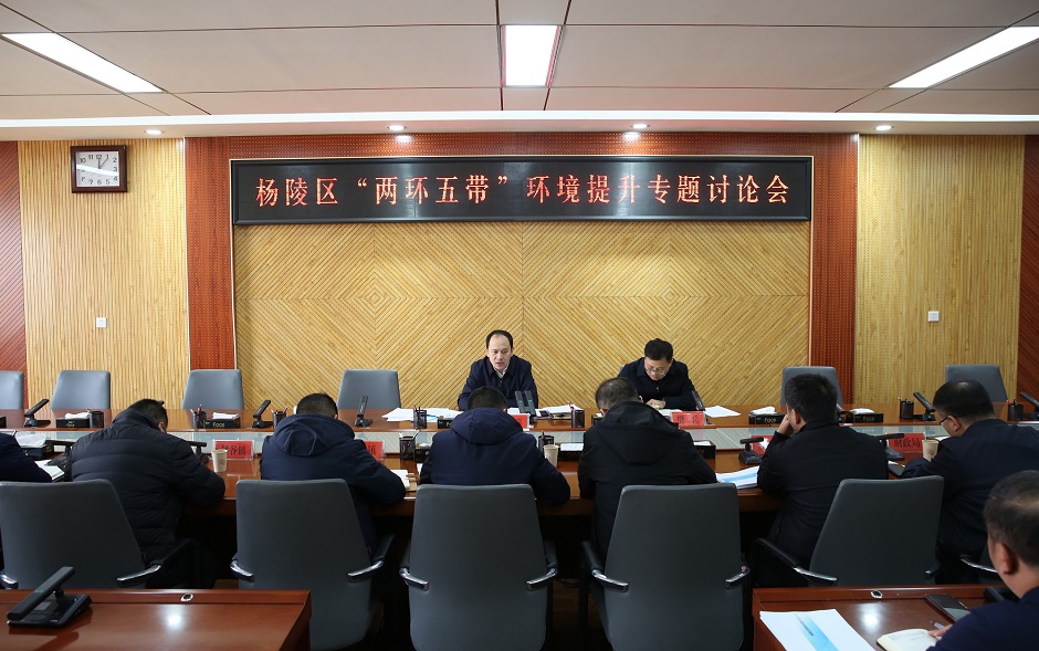 杨陵区召开“两环五带”环境提升专题讨论会