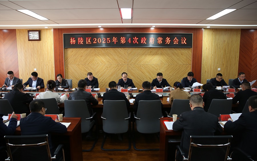 李朝喜主持召开区政府2025年第4次常务会议