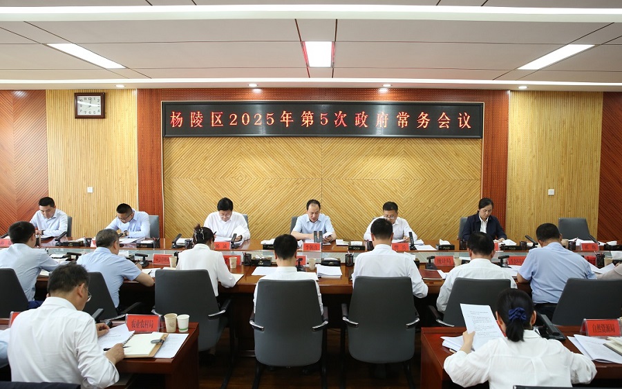 李朝喜主持召开区政府2025年第5次常务会议